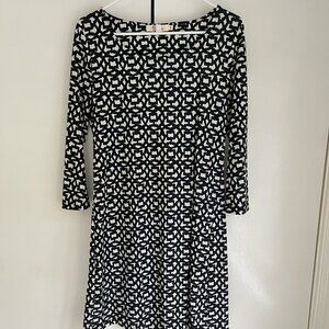 Women's Aryeh Black & White Dress